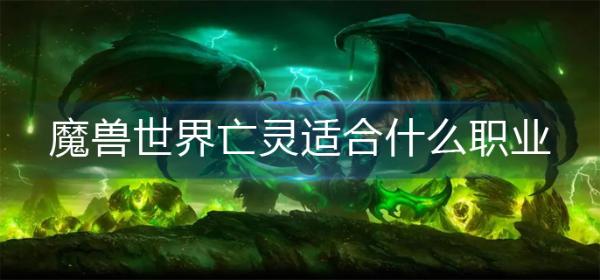 魔兽世界亡灵适合什么职业？