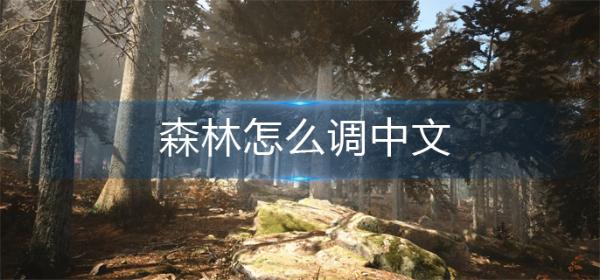 森林怎么调中文？