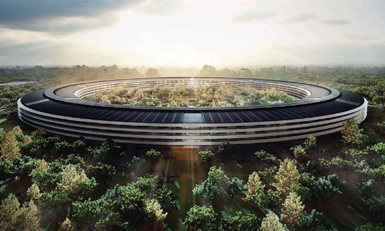 苹果新总部即将竣工 却被媒体批评“观念陈腐”