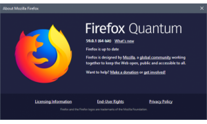 Mozilla Firefox 59.0.1 发布 安全更新版本