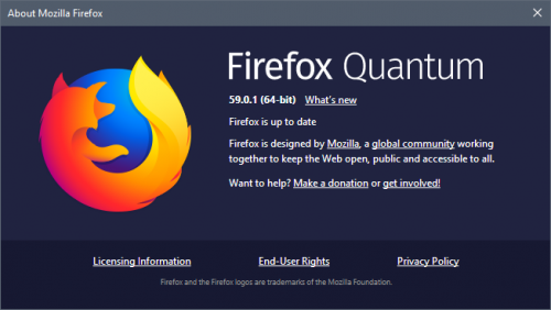 Mozilla Firefox 59.0.1发布 解决Pwn2Own 2018黑客内容问题