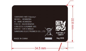 三星新款Odyssey VR头显已通过美国FCC批准 镜片具有