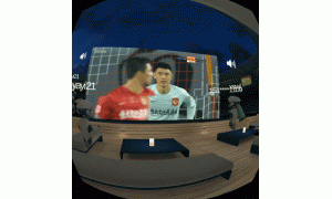 Pico提供北京国安VS上海上港VR免费体验  球场上的