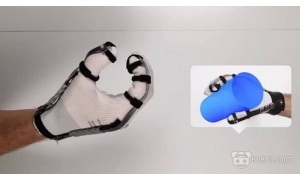 这也许是至今最轻便的VR触感手套 重8g材料厚度仅
