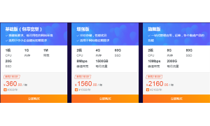 阿里云双11_高性能企业级云服务器ECS限时疯购中！