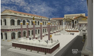 考古学家利用VR重现公元320年的古罗马城 耗资约300万美元