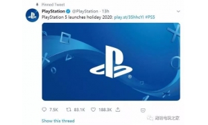 PlayStation 4成为史上第二畅销的家庭游戏主机