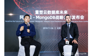 开源数据库厂商MongoDB与阿里云在北京达成战略合作