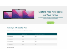 苹果为中小企业提供全新 Mac 升级计划：按月分期付款 最低 30 美元 / 月