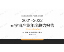 2021-2022元宇宙产业年度趋势报告 一起来瞅瞅