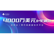 业务实现四倍增长，零代码数据协作平台「伙伴云」获 4000 万美金 B+ 轮融资