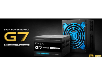 EVGA 发布新款 G7 系列电源:LED 灯显示负载,650-1000W,10 年保修