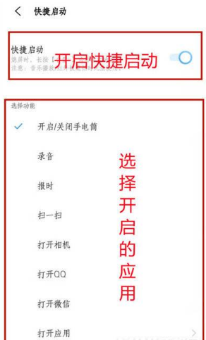 iQOO10pro快速启动在哪设置