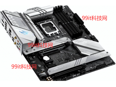 华硕ROG STRIX B660-A GAMING WIFI吹雪